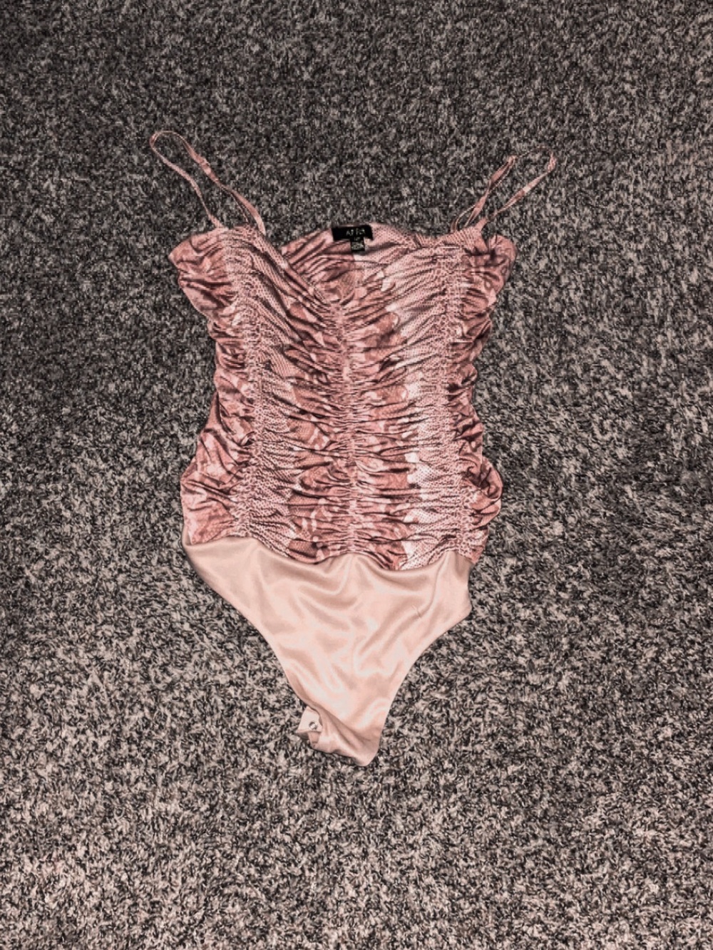 AFRM Snakeskin Bodysuit